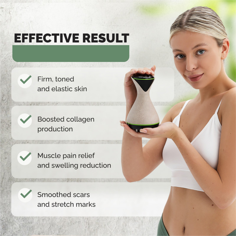 Electric Brush Whole Body Universal Unclogging Massage Tool Anti Cellulite Magnet Therapy Guasha Scraping Fat Burner Slimming