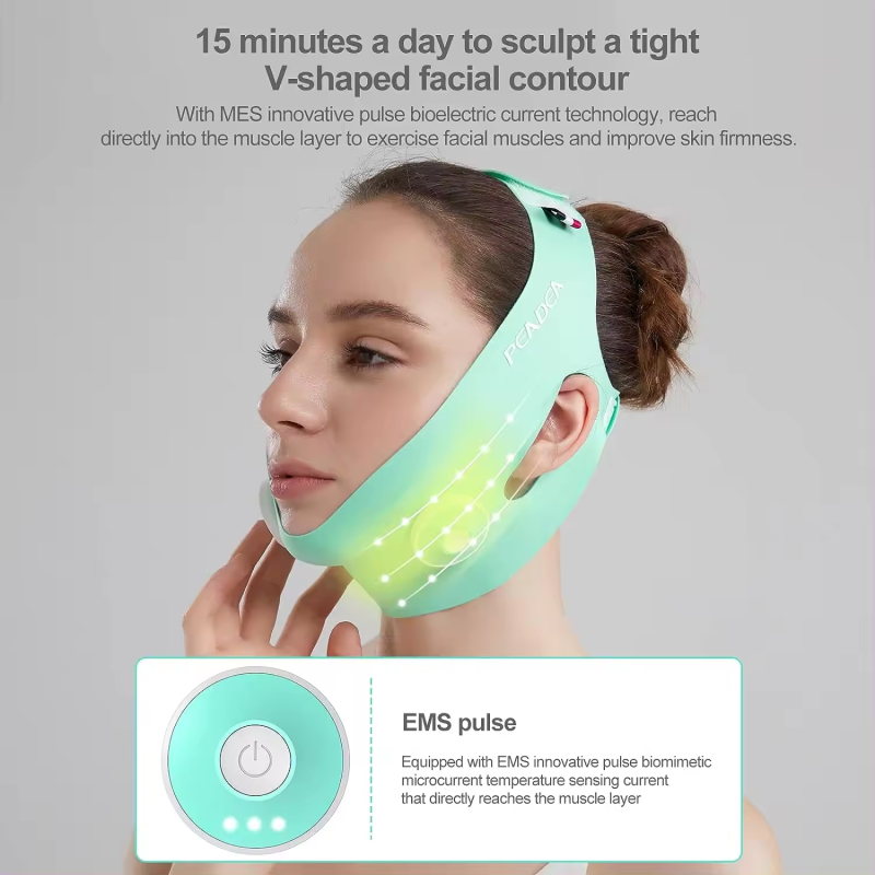 Facial Slimming Strap Environmentally Friendly Reusable VBandageSlimming Mask Chin Cheek Slimming With Face