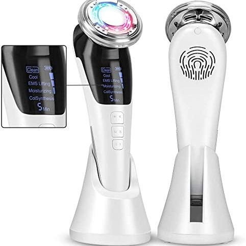 Home Use 5 in 1 Face Lift Device Skin Beauty Device for Face Eye Neck Lifting Electric Masajeador Facial Massager Skin Care Tool